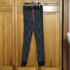 Black and grey joggers size 7/8